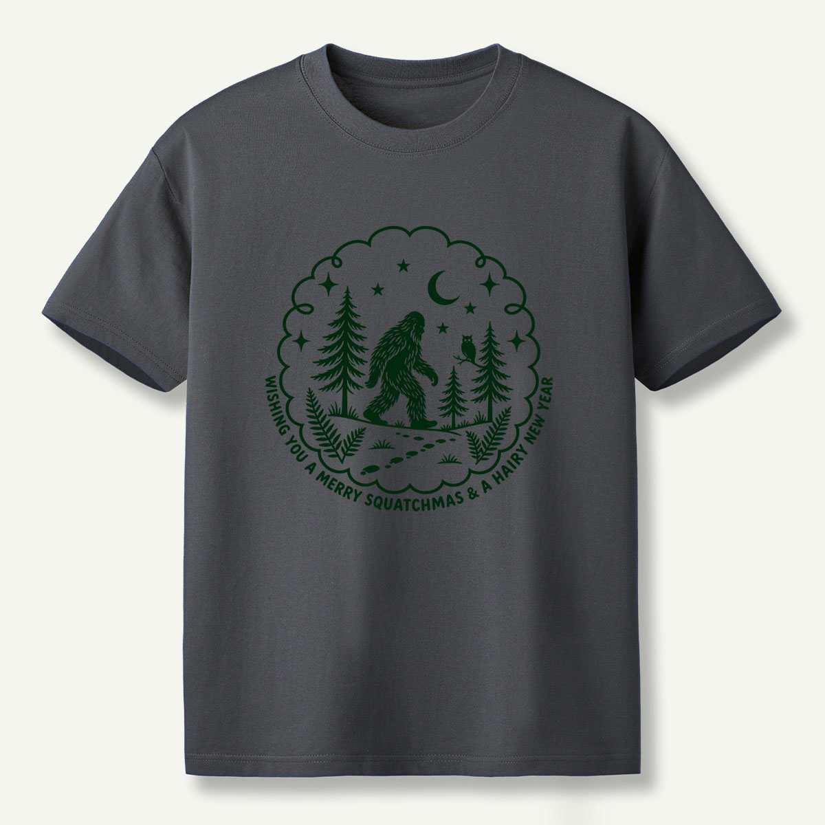 Wishing You A Merry Squatchmas And A Hairy New Year T-Shirt