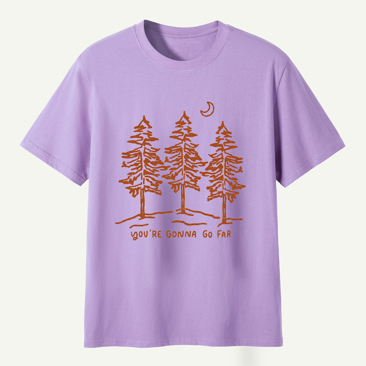 Three Pines Under The Moon T-Shirt