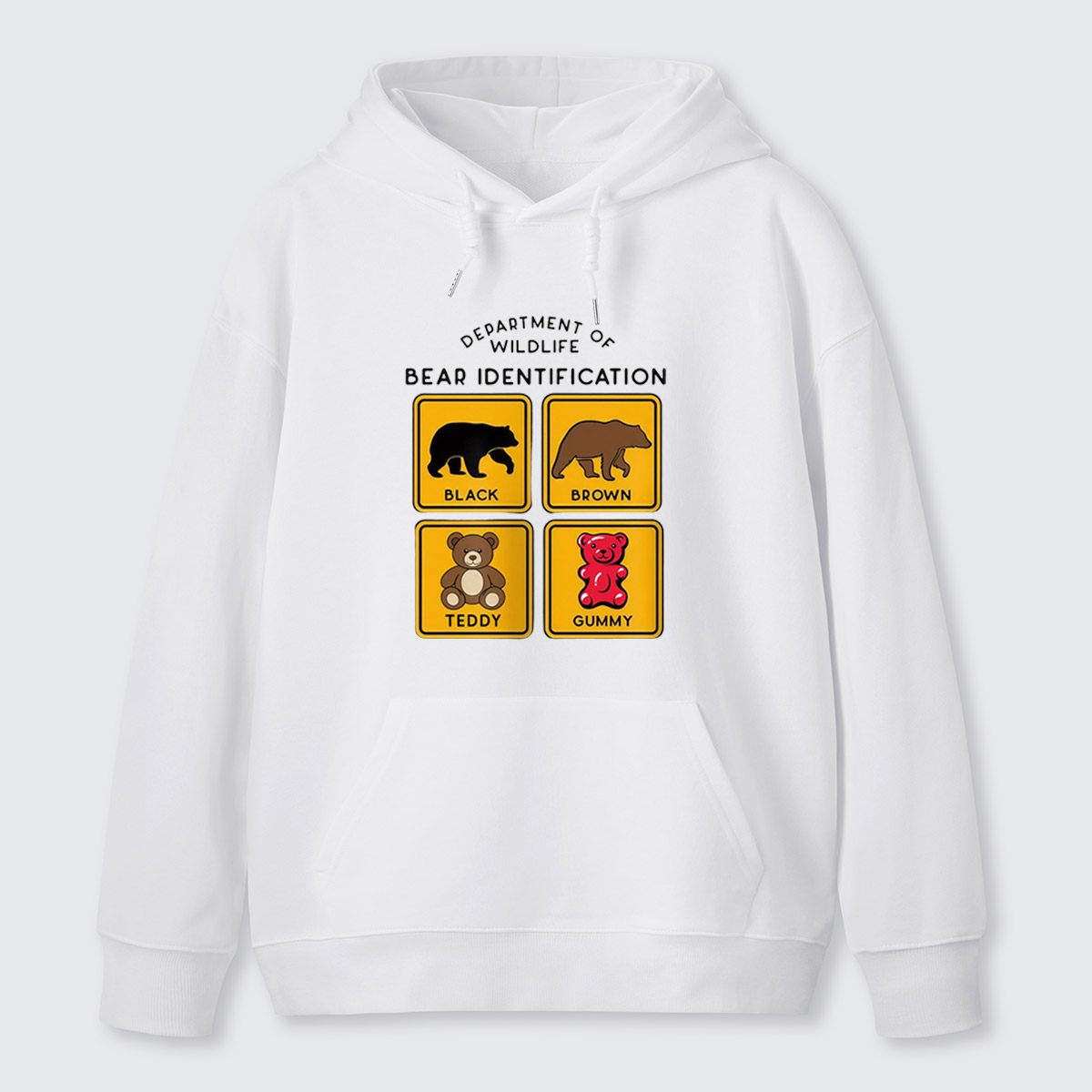 Department of Wildlife Bear Identification Hoodie