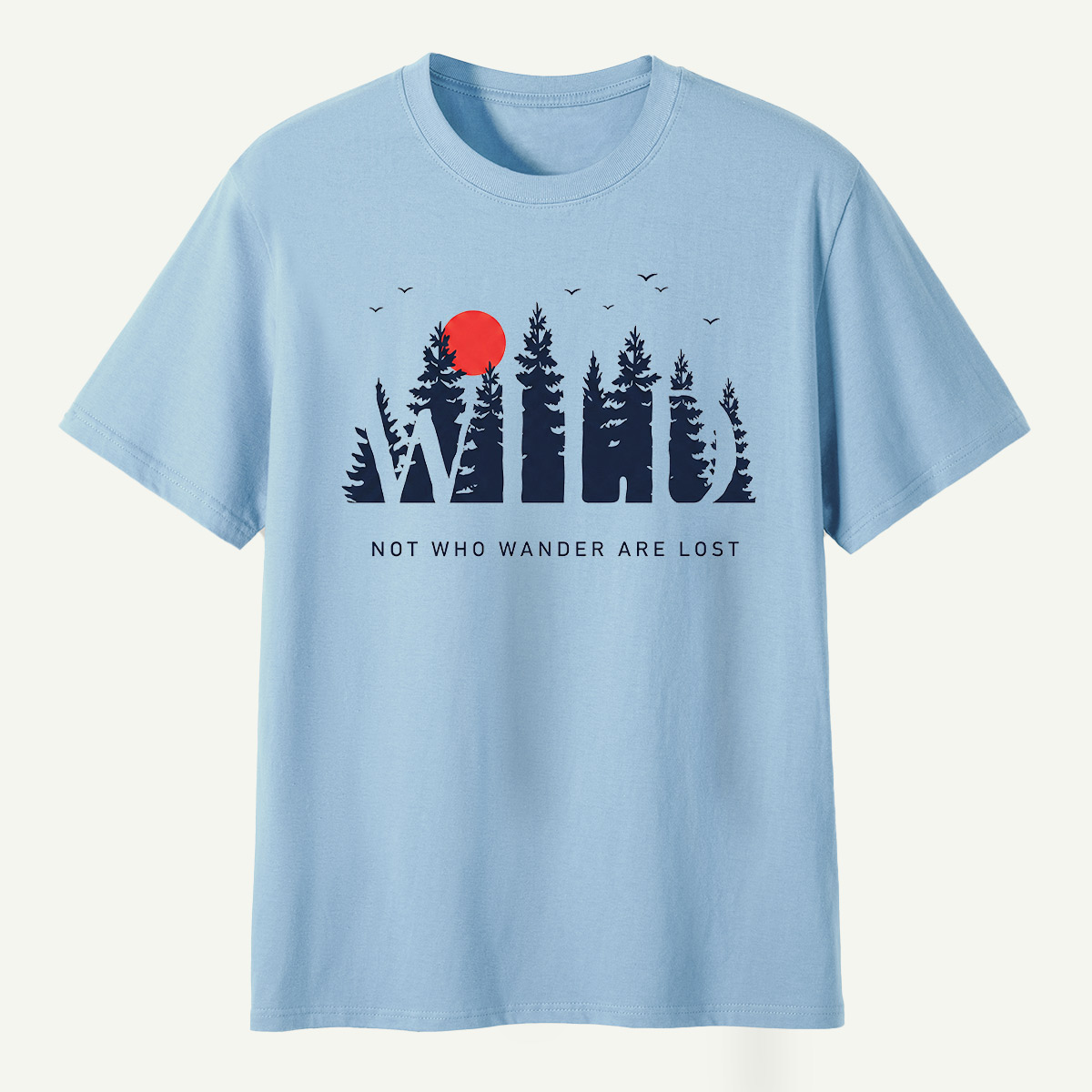 Get Your Nature Ass Lost Pine Forest Sunset T-Shirt