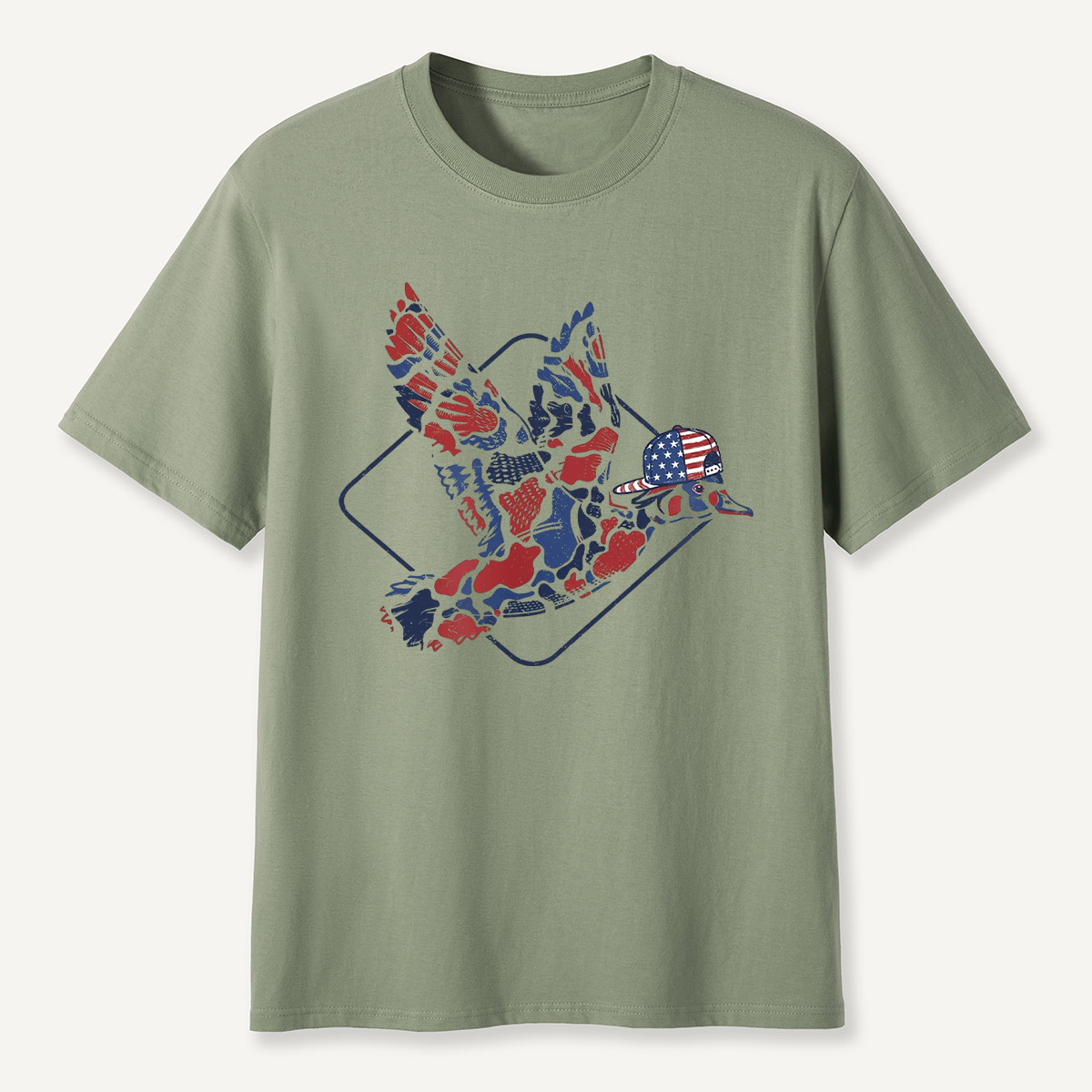 Patriotic Duck T‑Shirt