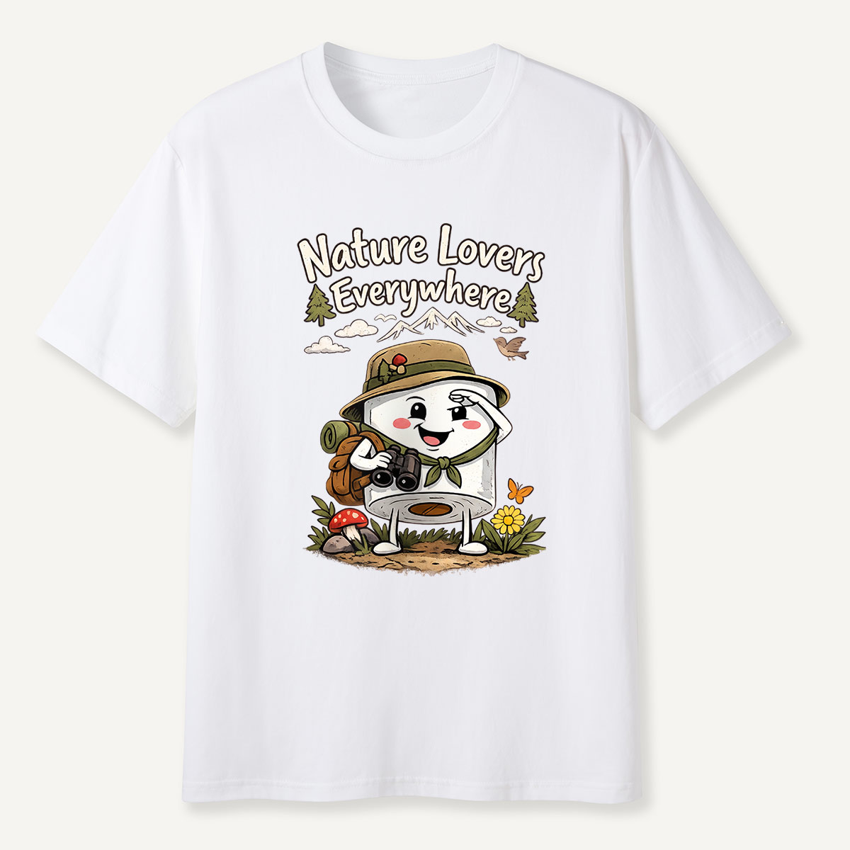 Nature Lovers Everywhere Hiking Dog T-Shirt