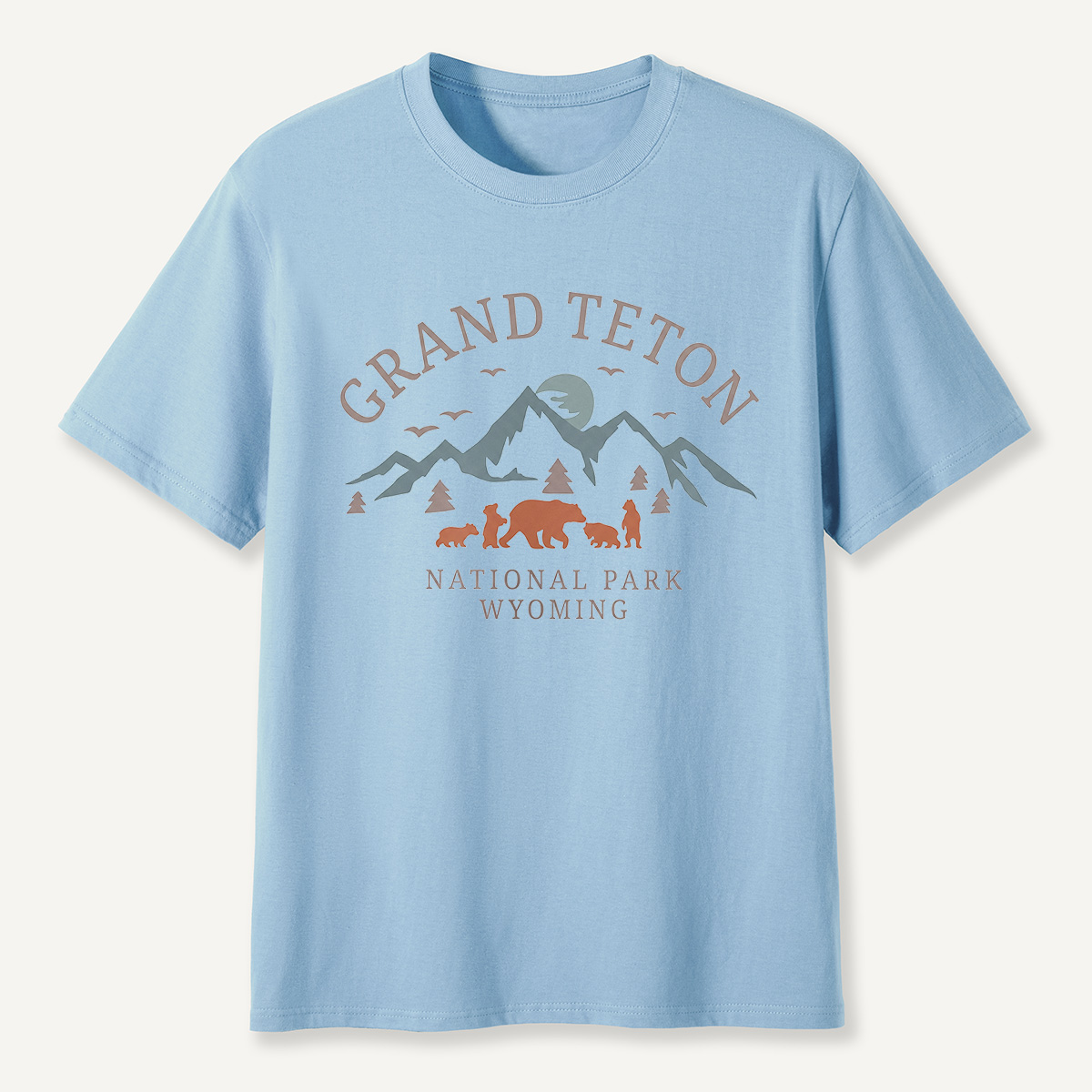 Grand Te ton National Park Wildlife Scene T-Shirt