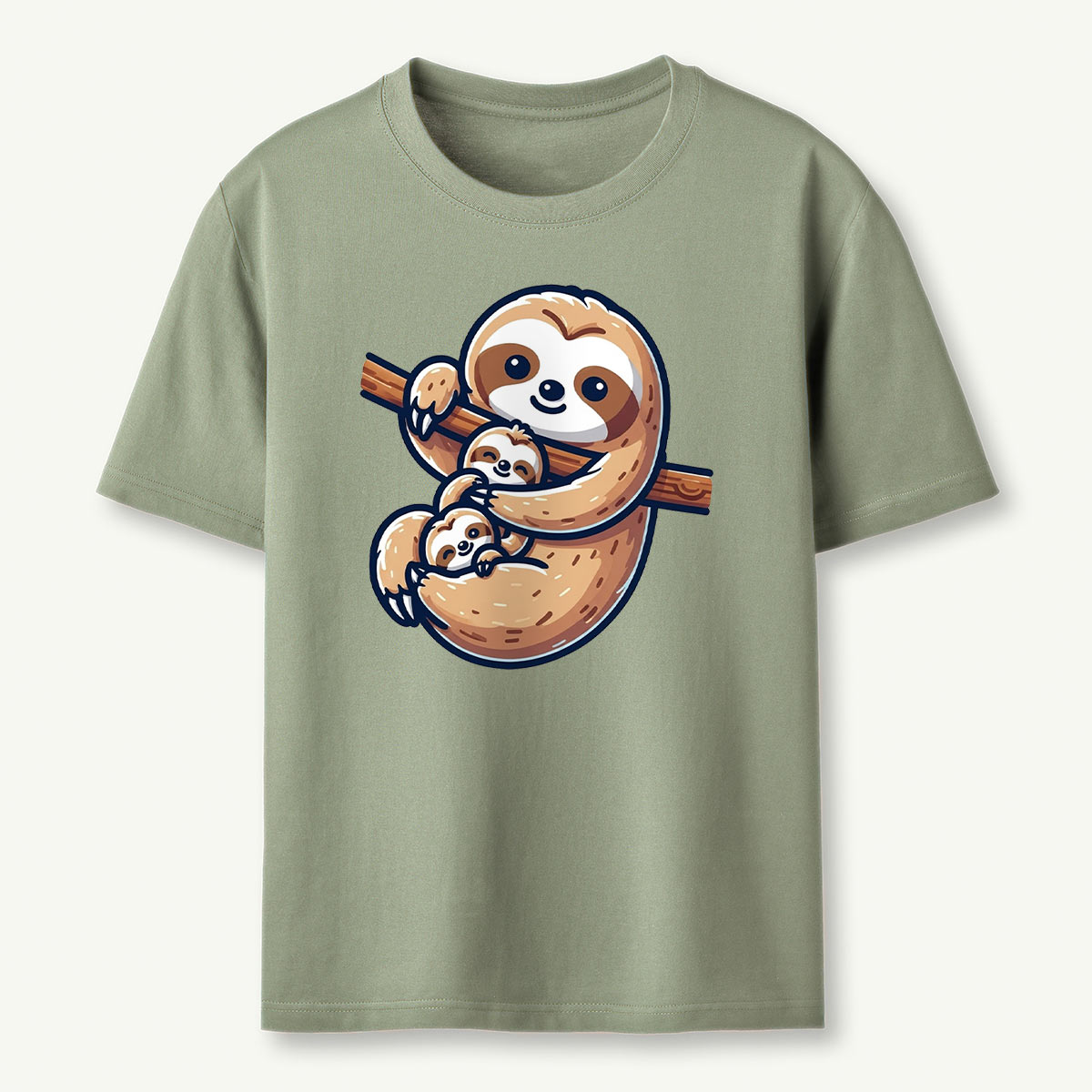 Sloth Mom Embrace T-Shirt