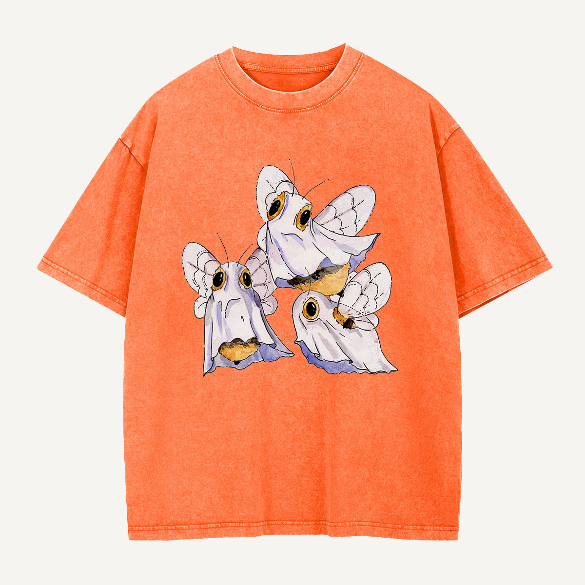 Moths Under the Sheets Washed T-Shirt