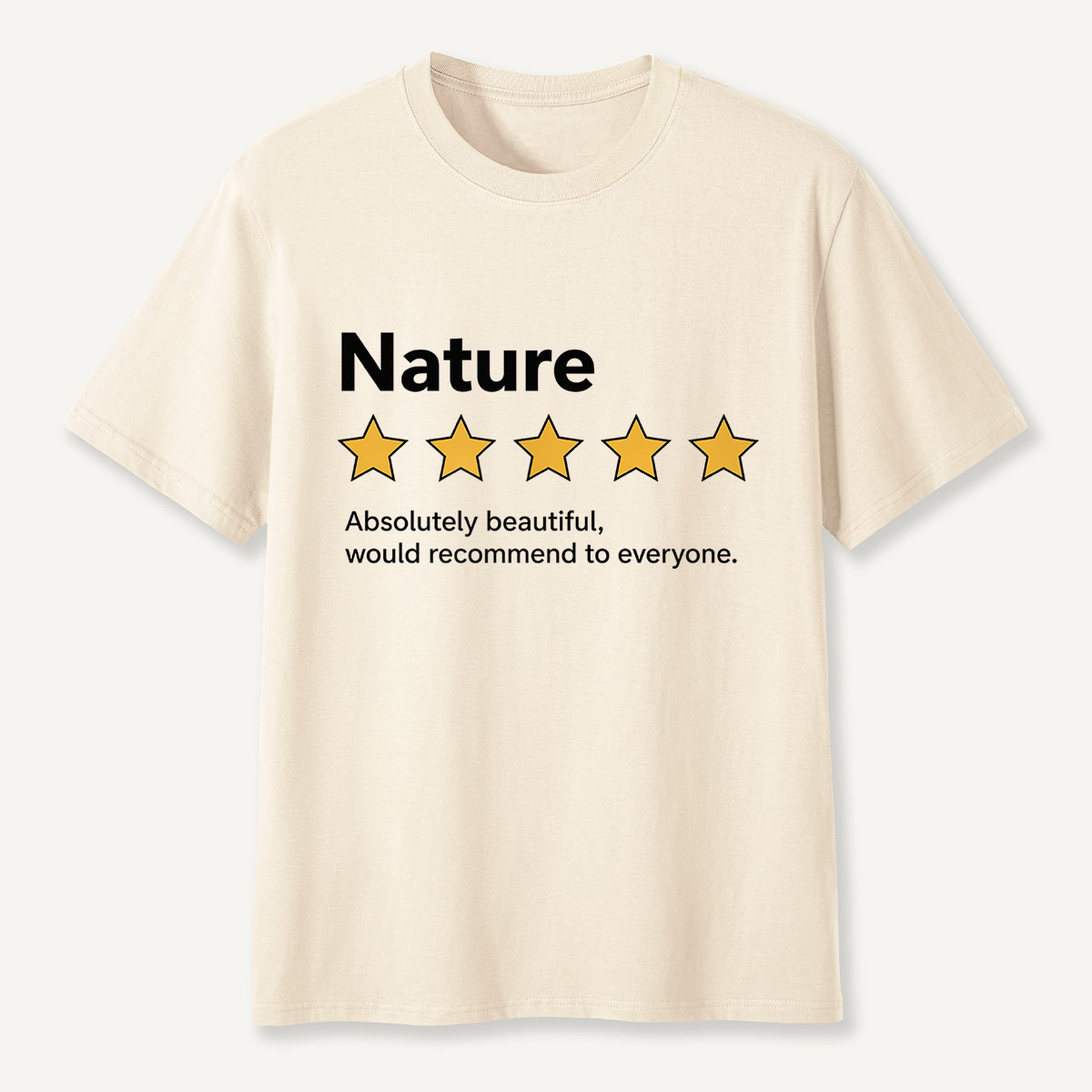 Nature Five-Star Review T-Shirt
