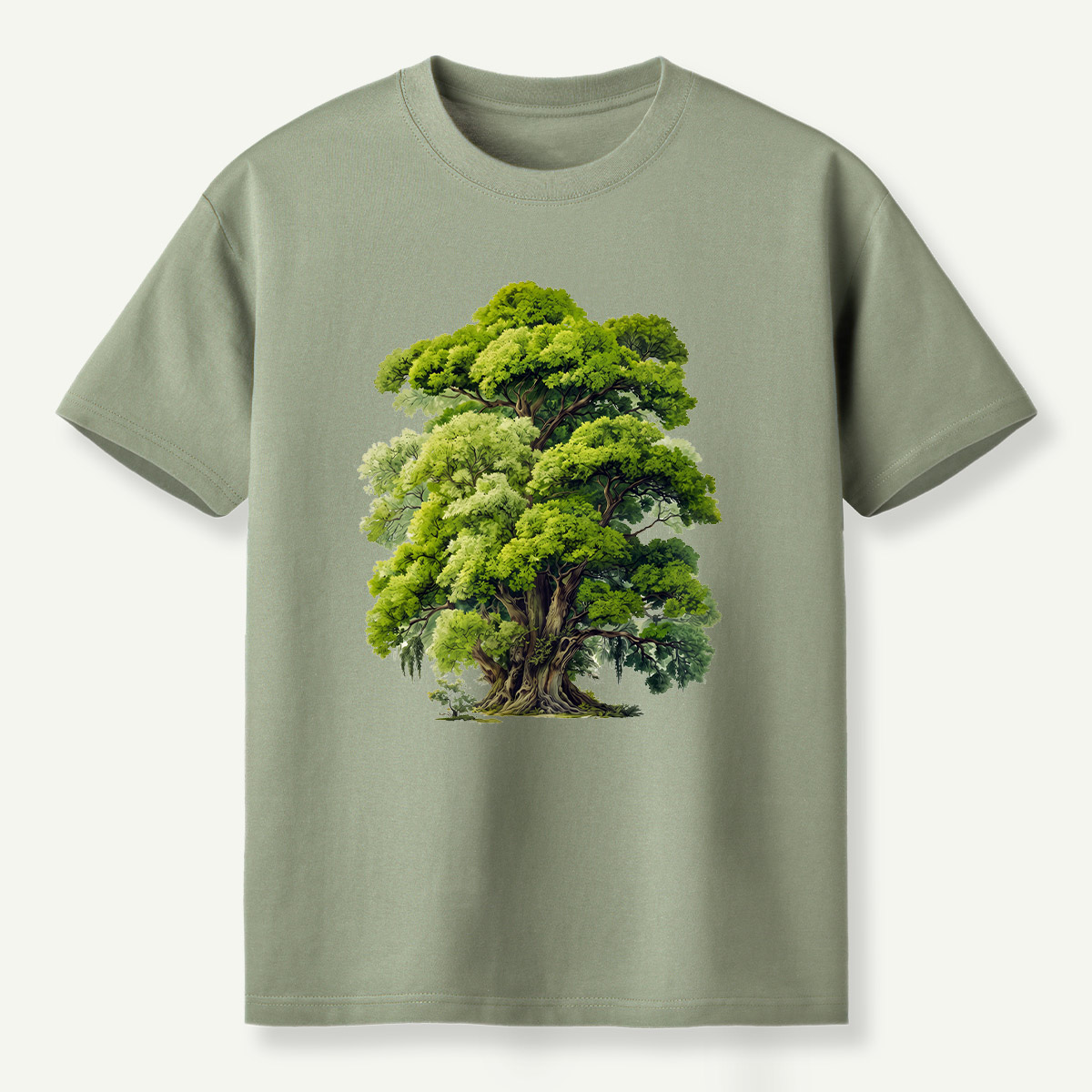 Ancient Oak Tree Watercolor Study T-Shirt