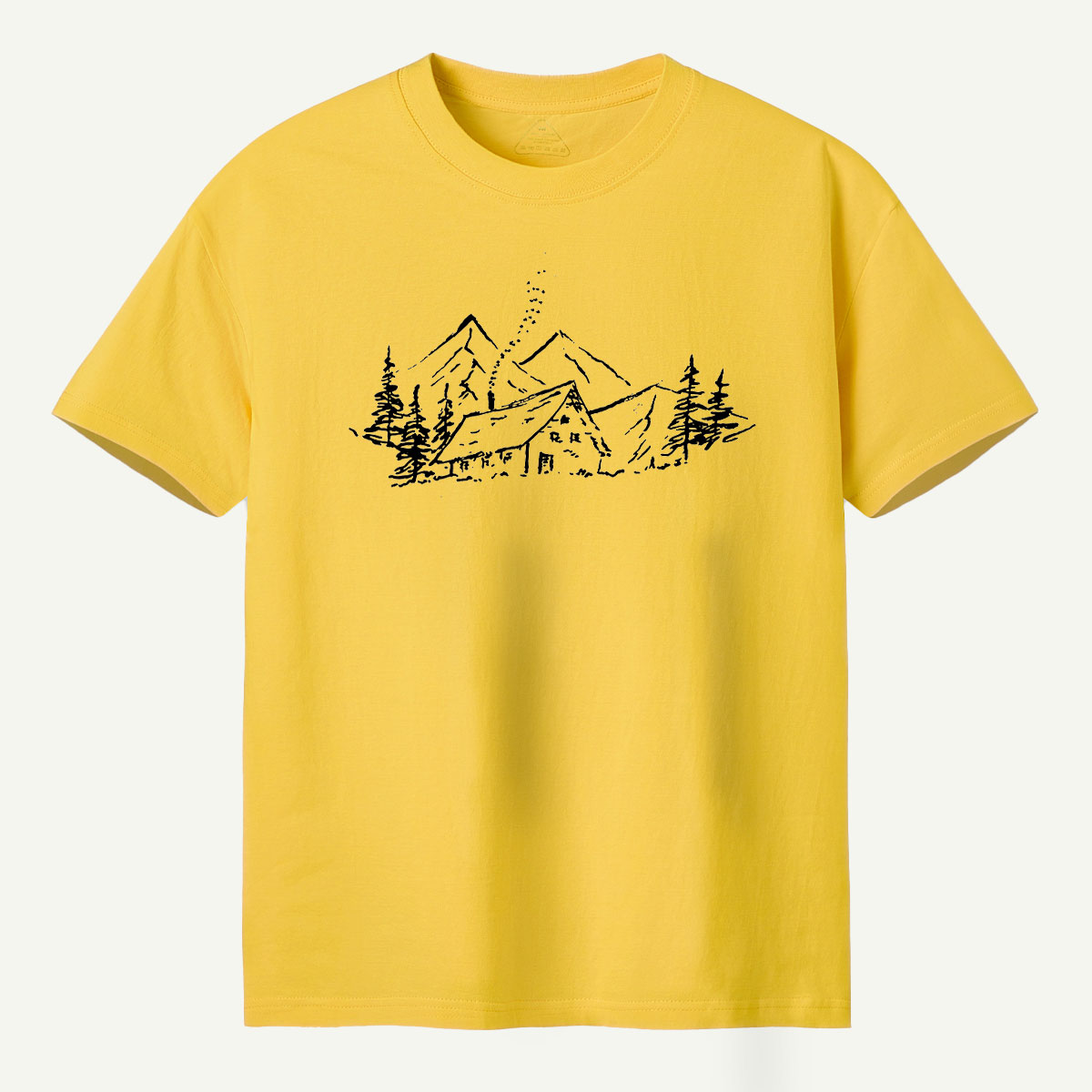 Alpine Cabin Mountain Retreat T-Shirt
