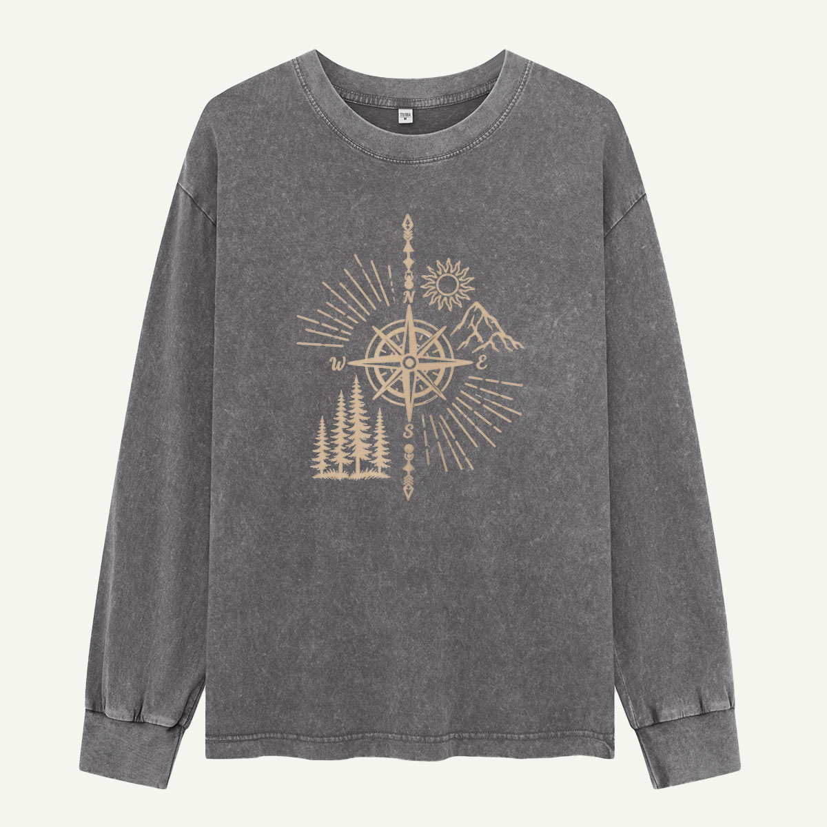 Find Your Way Outdoors Washed Long Sleeves
