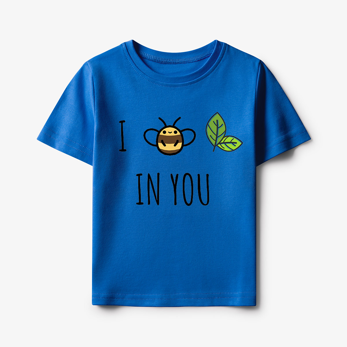 Bee Leaf Pun “I Believe in You” Kids T-Shirt