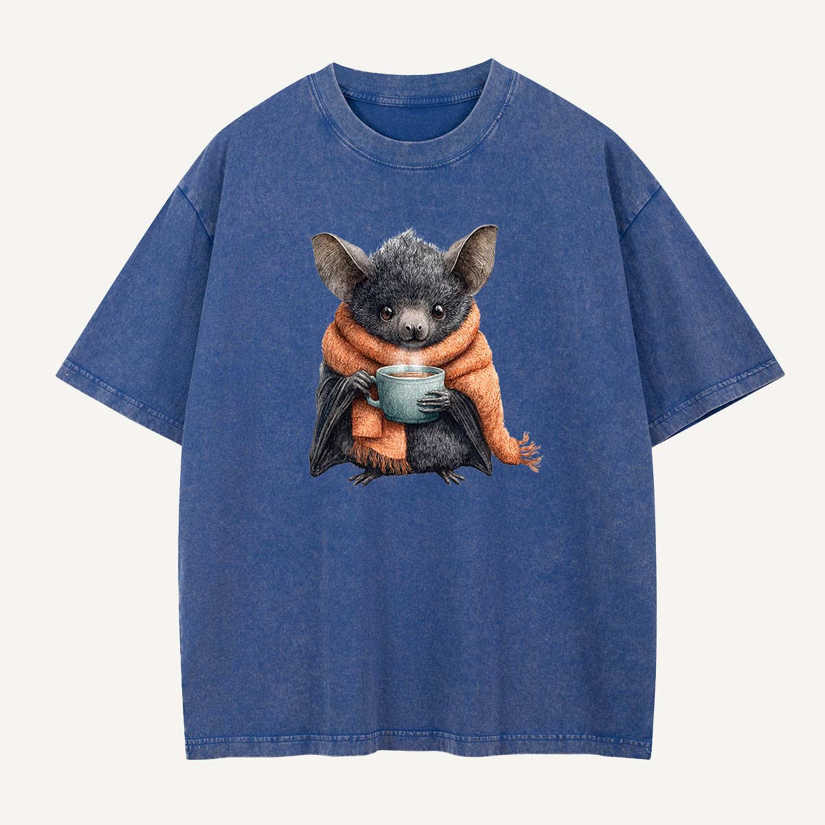 Coffee Before Cave Time Washed T-Shirt