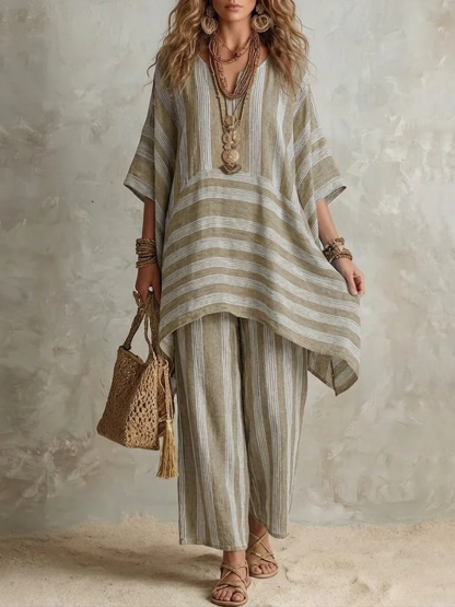 Boho Tunic & Wide-Leg Set