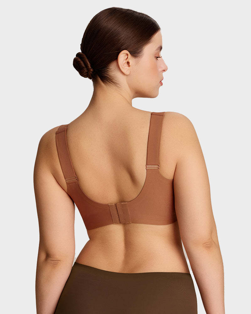 Comfortable Wireless Full Coverage Jelly Smoothing Bra
