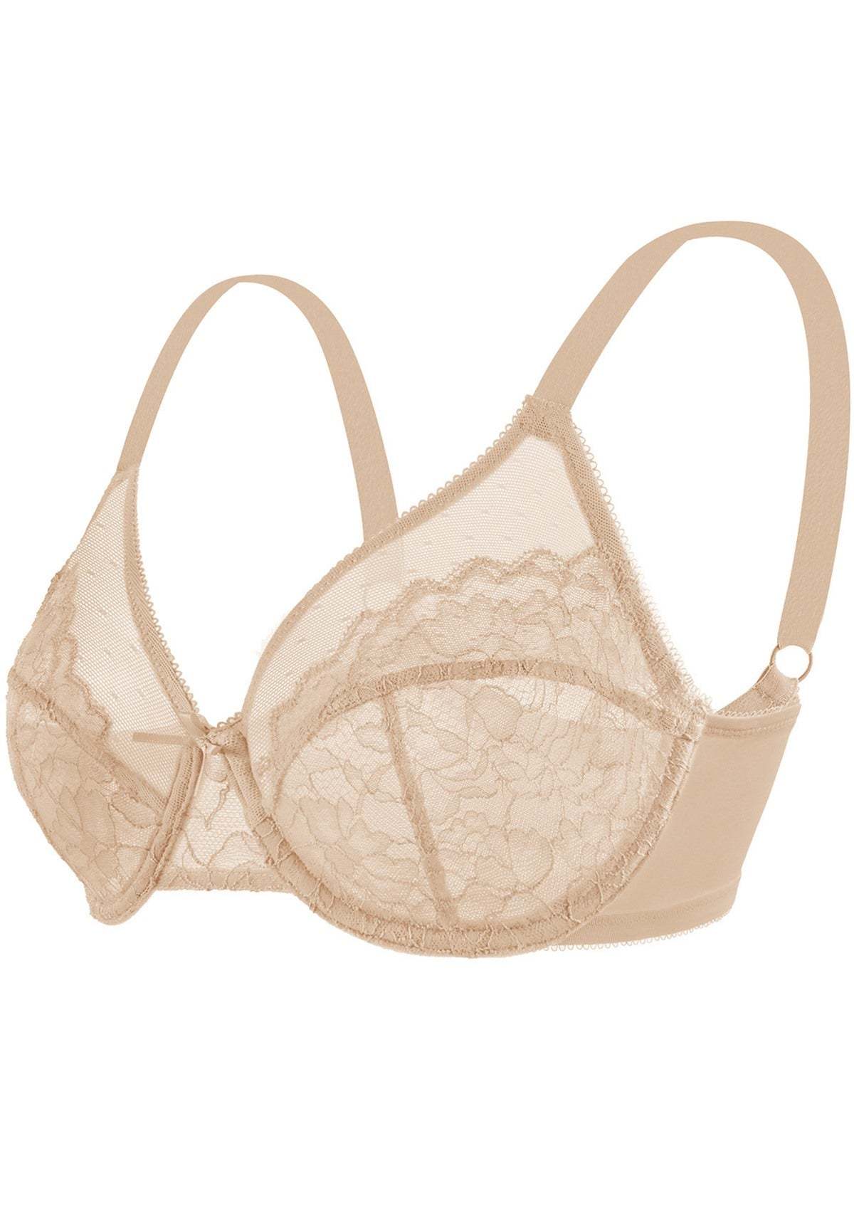 Full Coverage Lace Minimizer Bra