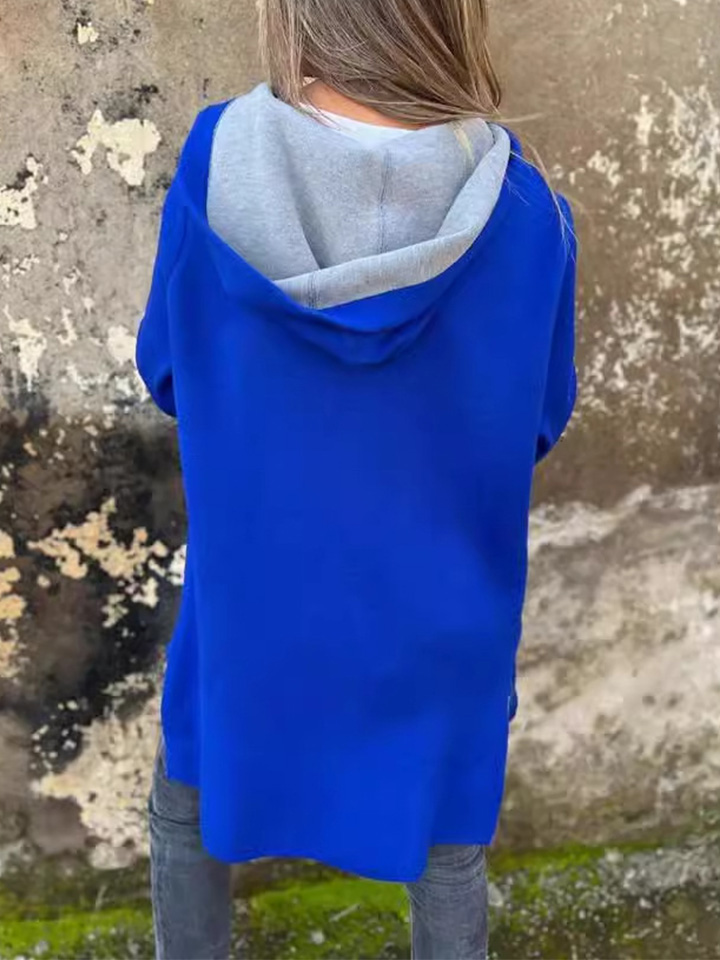 CLEARANCE SALE🔥 Round Neck Zipper Long Sleeve Casual Jacket