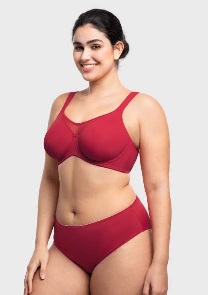 Cooling Full Coverage Minimizer Bra