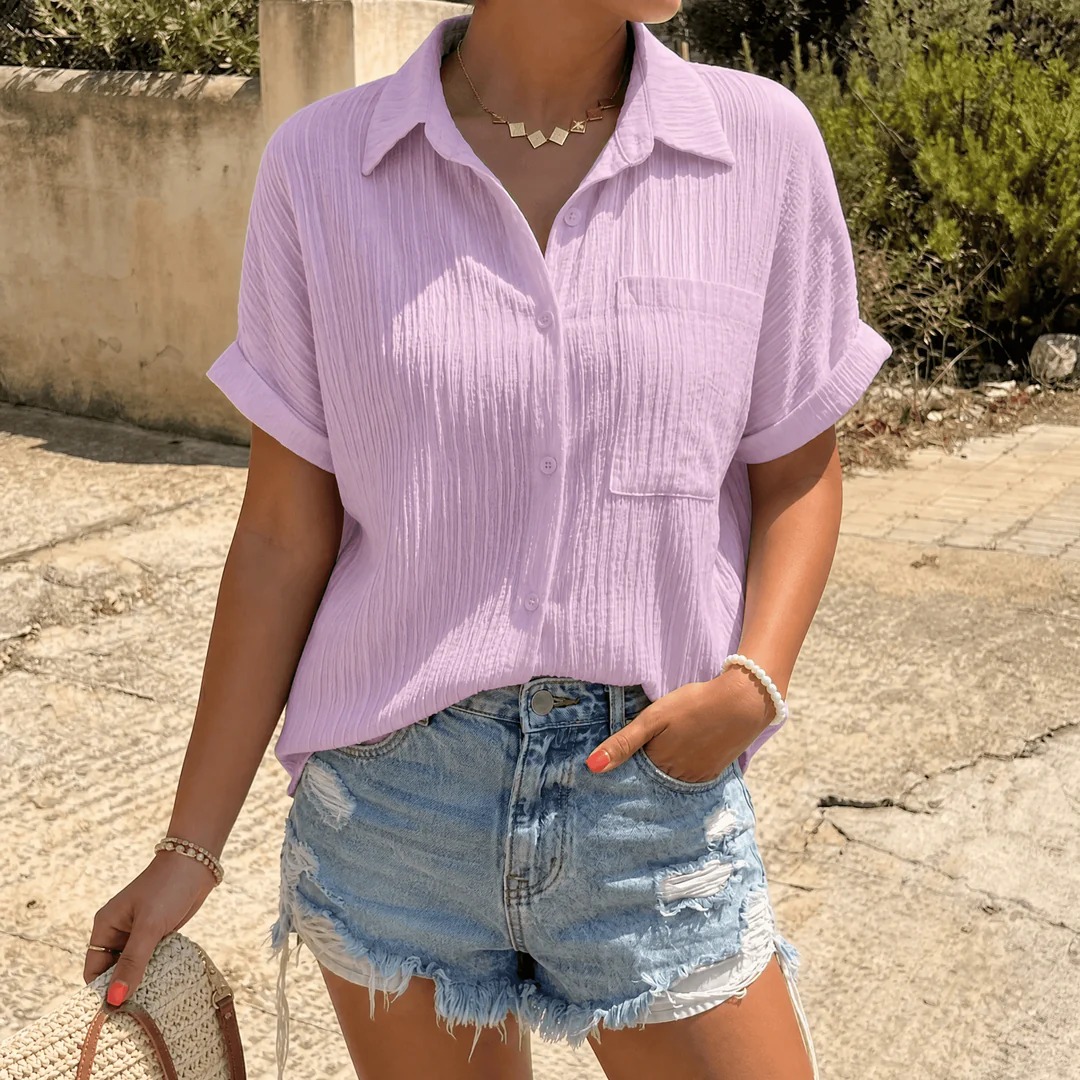 Relaxed Lace Crewneck for Effortless Style