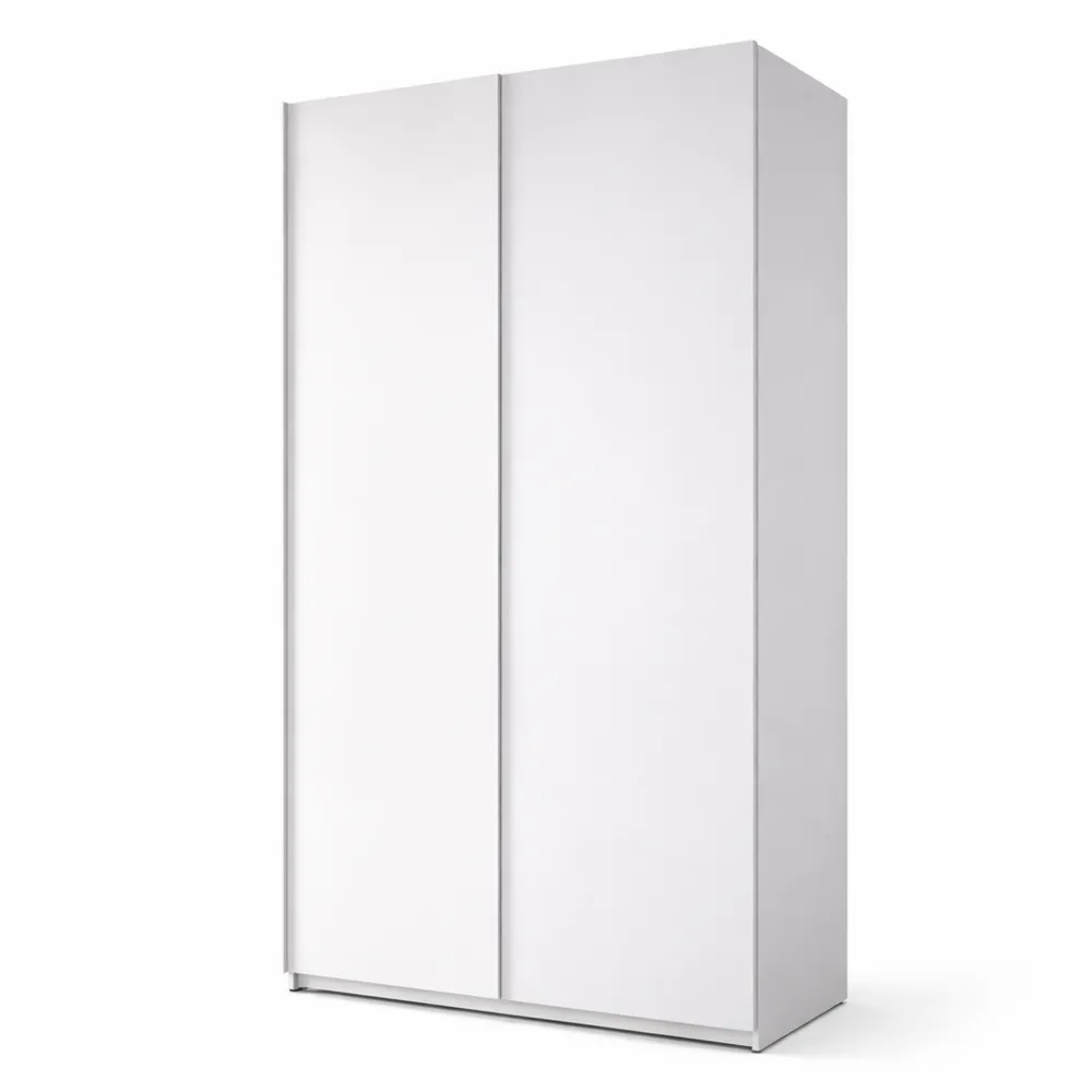 Armadio a 2 Ante con Appendiabiti e Ripiani