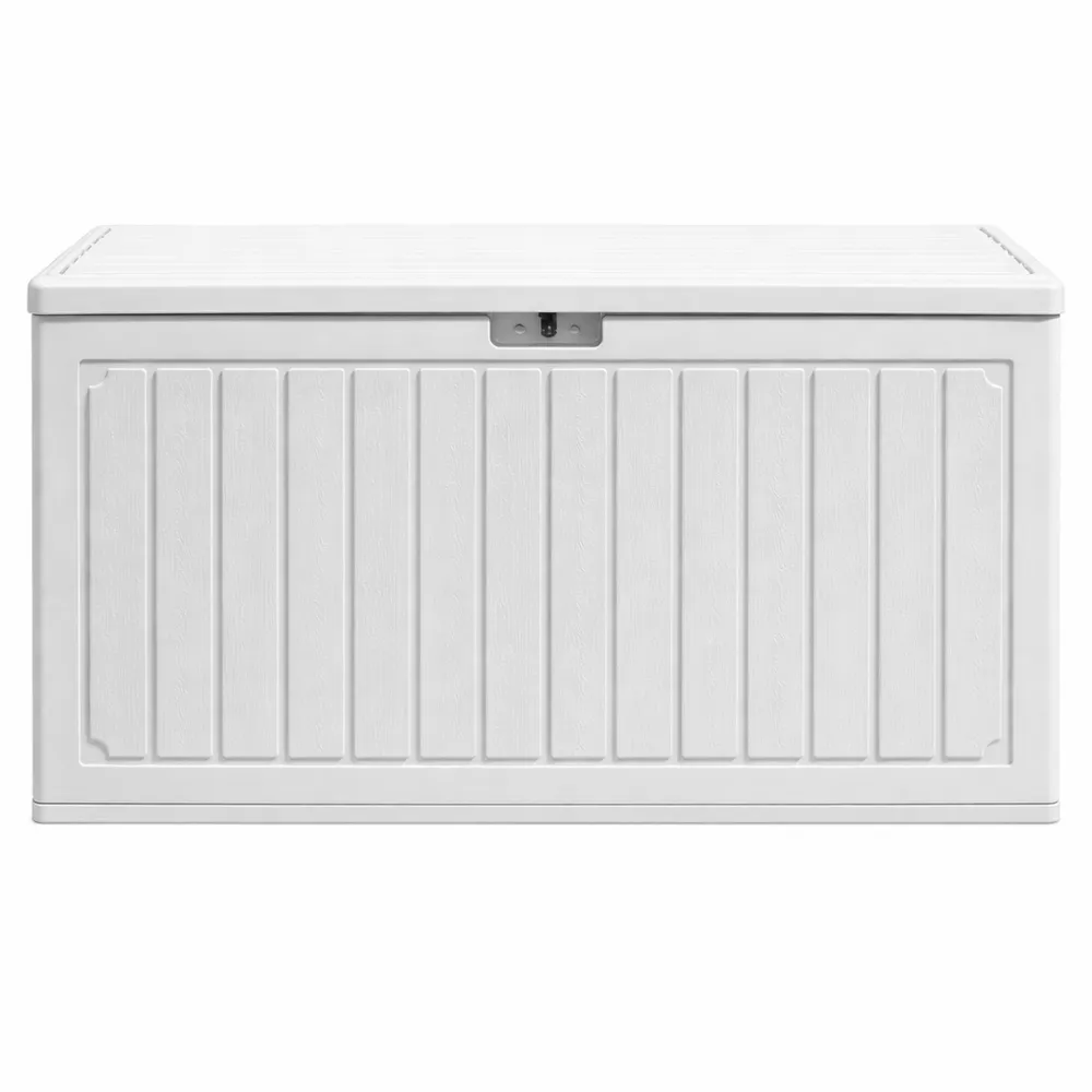 Baule esterno impermeabile in resina con pistoni versatile