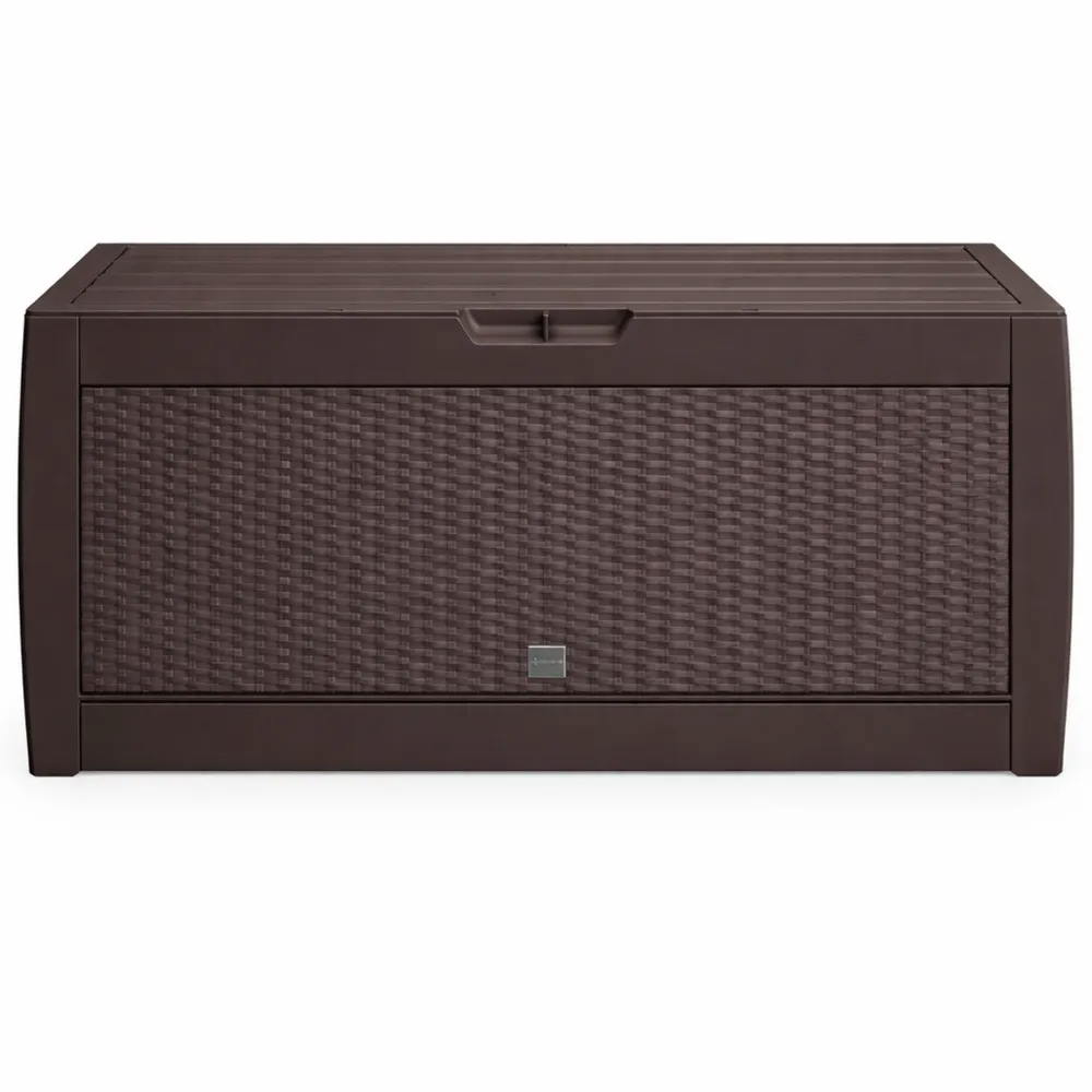 Baule da Giardino 310L con Rotelle e Maniglie