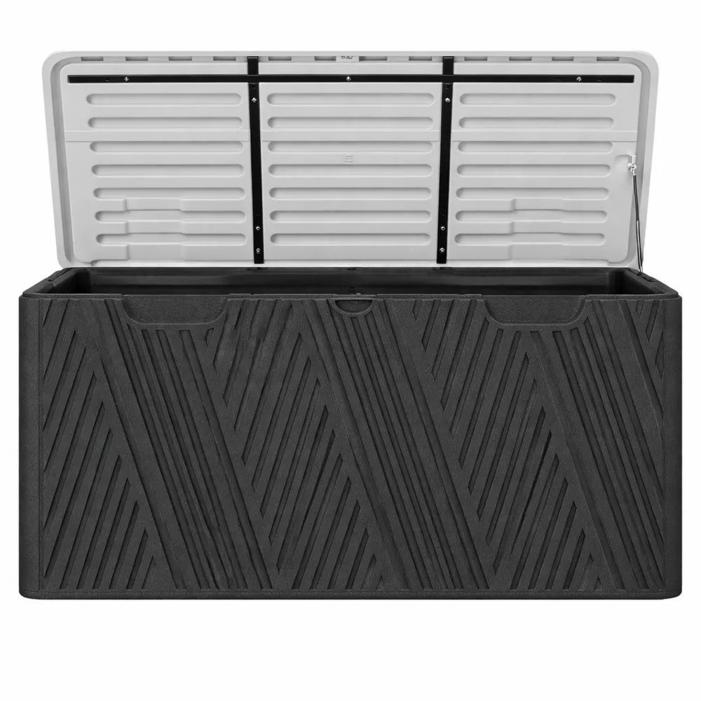 Baule da Esterno Impermeabile in HDPE con Coperchio a Leva