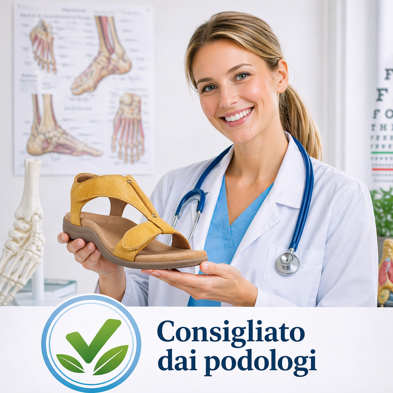 🔥Sconto del 50% per un periodo limitato! Sandali ortopedici estivi, dal design ergonomico, comodi e traspiranti, alleviano il dolore✅