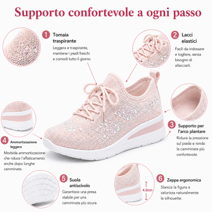 🔥 Sconto del 50% solo per oggi! Non lasciartelo sfuggire! ⏰ Scarpe ortopediche dal design ergonomico — Offrono un supporto naturale all'arco plantare 👞 Allevia il dolore ai piedi senza sforzo