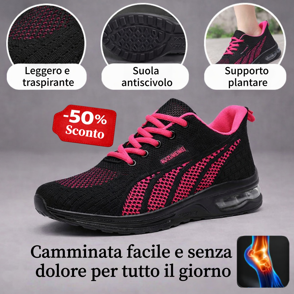 Sconto del 50% per un periodo limitato! 🔥 Scarpe da donna leggere e comode, adatte per essere indossate tutto il giorno, facili da infilare e sfilare ✅ Impermeabili e antiscivolo