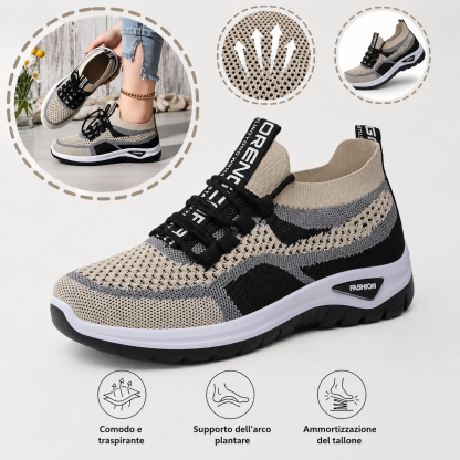 🎁Offerta speciale: 50%⏰ Scarpe ortopediche dal design ergonomico - supporto per l'arco plantare 👞 Alleviano facilmente il dolore ai piedi