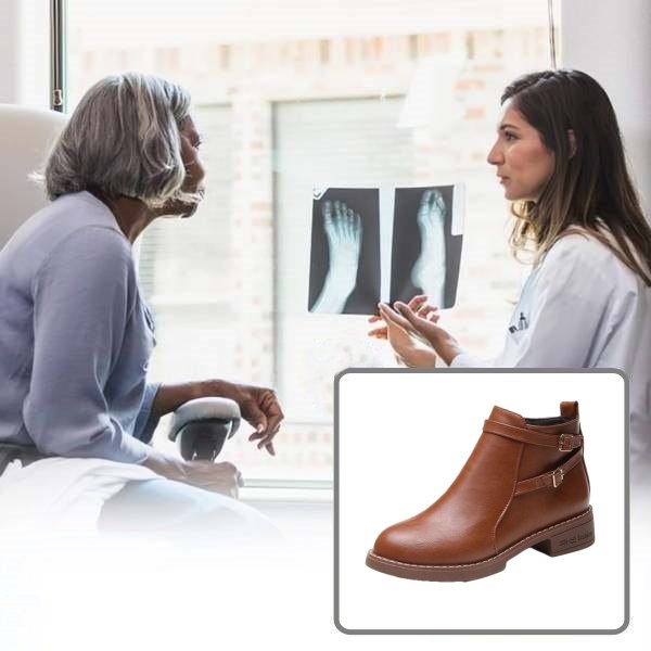[Offerta di oggi a metà prezzo: da non perdere] Scarpe in pelle da donna dal design ergonomico: allevia efficacemente il dolore quando si cammina 👞Regola la corretta postura del corpo umano