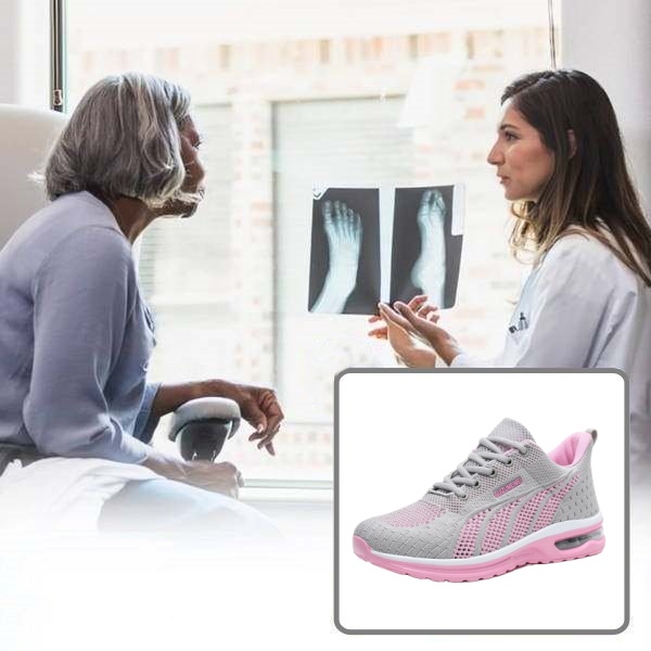 [🎁Sconto del 50% oggi - da non perdere] Scarpe ortopediche da donna dal design ergonomico - ti permettono di sbarazzarti facilmente del dolore ai piedi👞