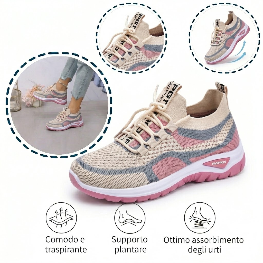 🔥Sconto del 50% oggi - Non perdete l'occasione! ⏰ Scarpe ortopediche dal design ergonomico - supporto per l'arco plantare 👞 Alleviano facilmente il dolore ai piedi