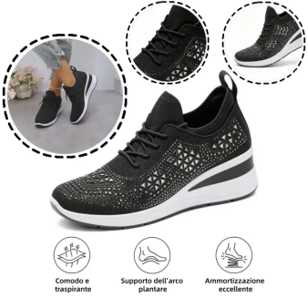 🔥 Sconto del 50% solo per oggi! Non lasciartelo sfuggire! ⏰ Scarpe ortopediche dal design ergonomico — Offrono un supporto naturale all'arco plantare 👞 Allevia il dolore ai piedi senza sforzo