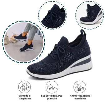 🔥 Sconto del 50% solo per oggi! Non lasciartelo sfuggire! ⏰ Scarpe ortopediche dal design ergonomico — Offrono un supporto naturale all'arco plantare 👞 Allevia il dolore ai piedi senza sforzo