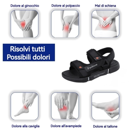 [🎁Oggi metà prezzo - non perdertelo] Sandali ortopedici dal design ergonomico - camminata senza dolore 👞 rendono la camminata più confortevole