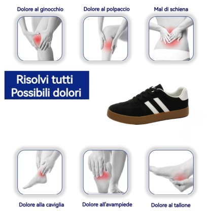 [Sconto a metà prezzo oggi - da non perdere] Scarpe casual da uomo dal design ergonomico - allevia efficacemente il dolore quando si cammina 👞Regola la posizione corretta del corpo umano