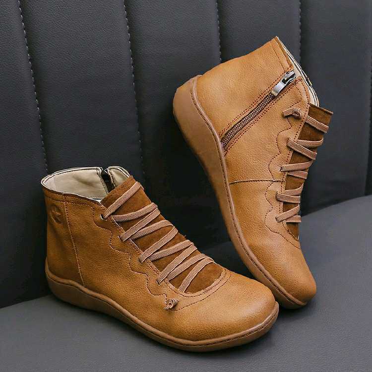 [🔥Oggi metà prezzo: da non perdere] Scarpe ortopediche da donna dal design ergonomico - design con supporto dell'arco plantare👞Sbarazzati facilmente del dolore ai piedi
