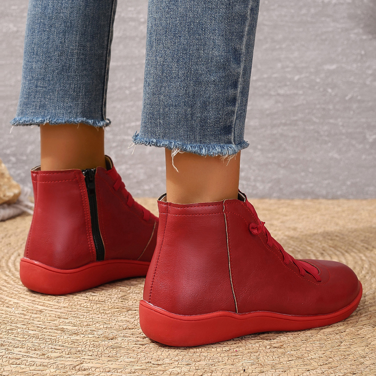 [🔥Oggi metà prezzo: da non perdere] Scarpe ortopediche da donna dal design ergonomico - design con supporto dell'arco plantare👞Sbarazzati facilmente del dolore ai piedi