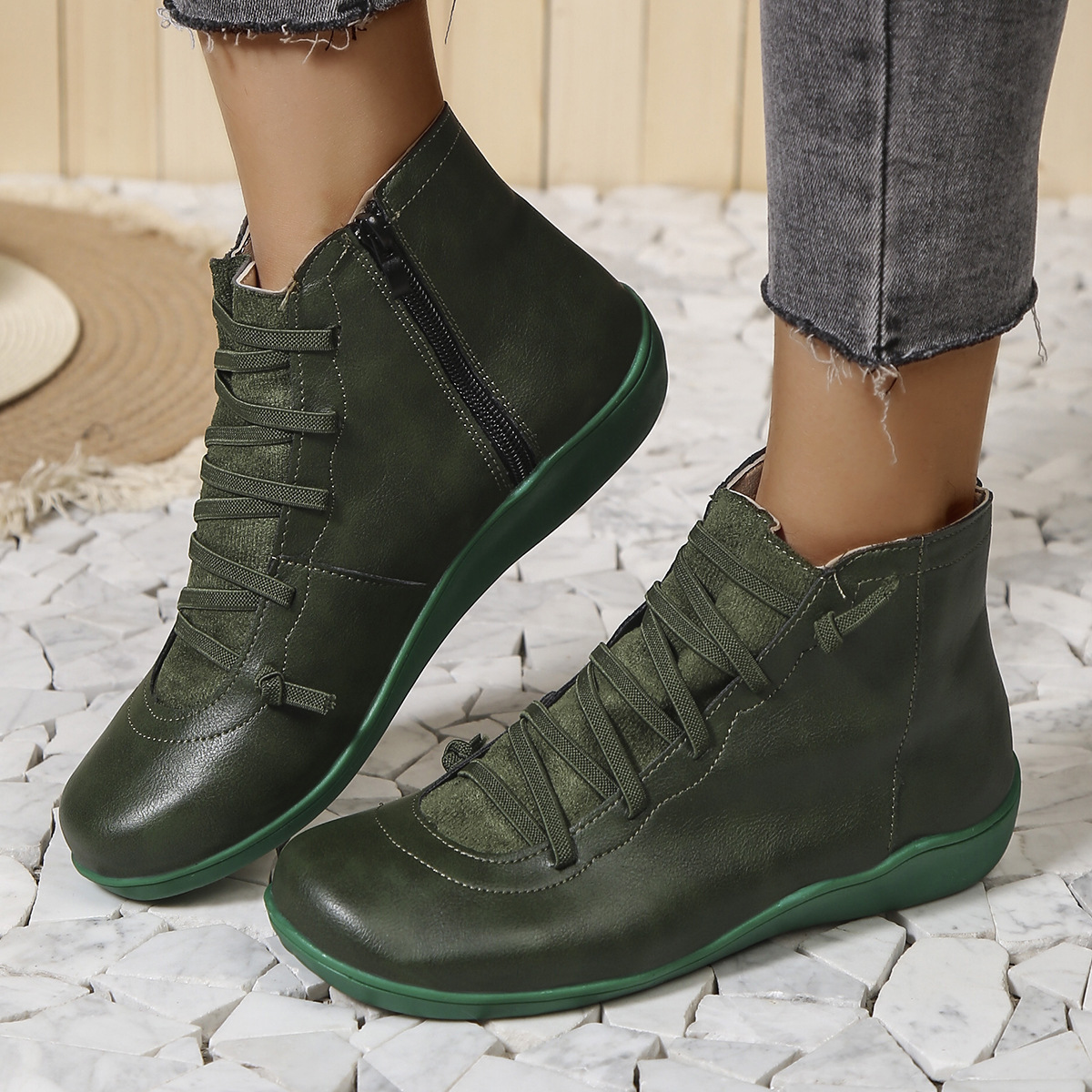 [🔥Oggi metà prezzo: da non perdere] Scarpe ortopediche da donna dal design ergonomico - design con supporto dell'arco plantare👞Sbarazzati facilmente del dolore ai piedi