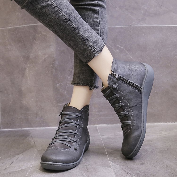 [🔥Oggi metà prezzo: da non perdere] Scarpe ortopediche da donna dal design ergonomico - design con supporto dell'arco plantare👞Sbarazzati facilmente del dolore ai piedi