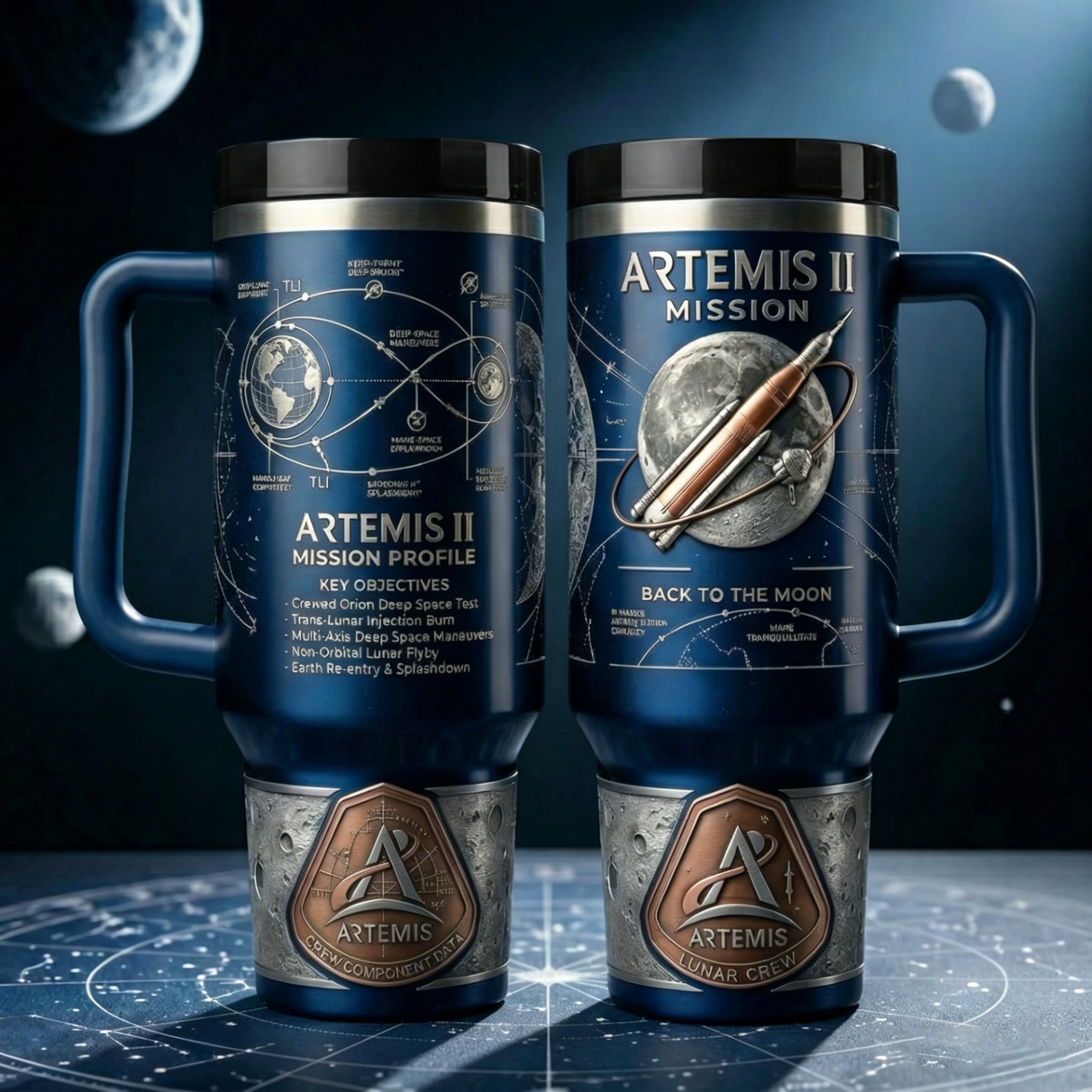 🚀Nasa Artemis II Mission Tumbler-2-karmazla