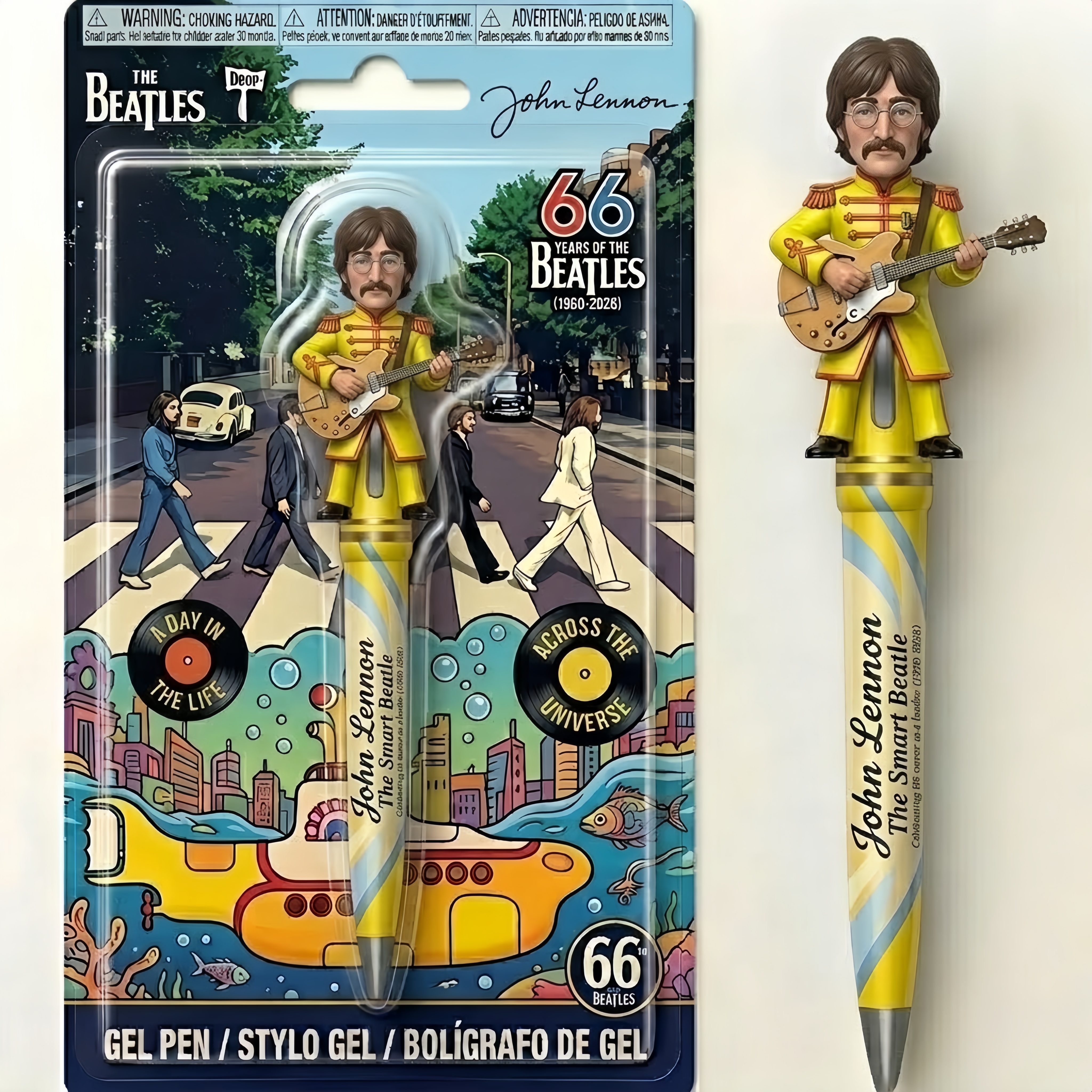 The Beatles 66th Anniversary Commemorative Pen-karmazla
