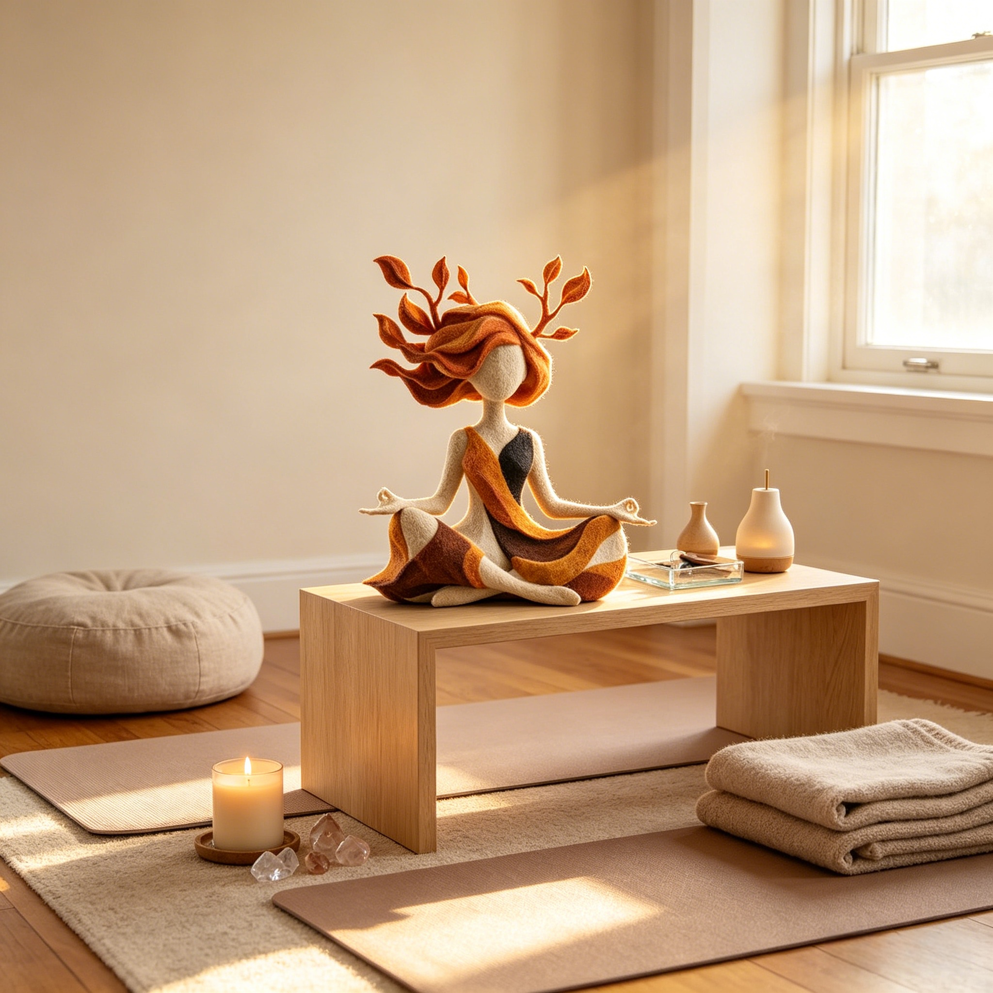 🔥 55% OFF Only Today 🧘🌱Serenity Growth | Inner Harmony Sculptural Figurine-karmazla