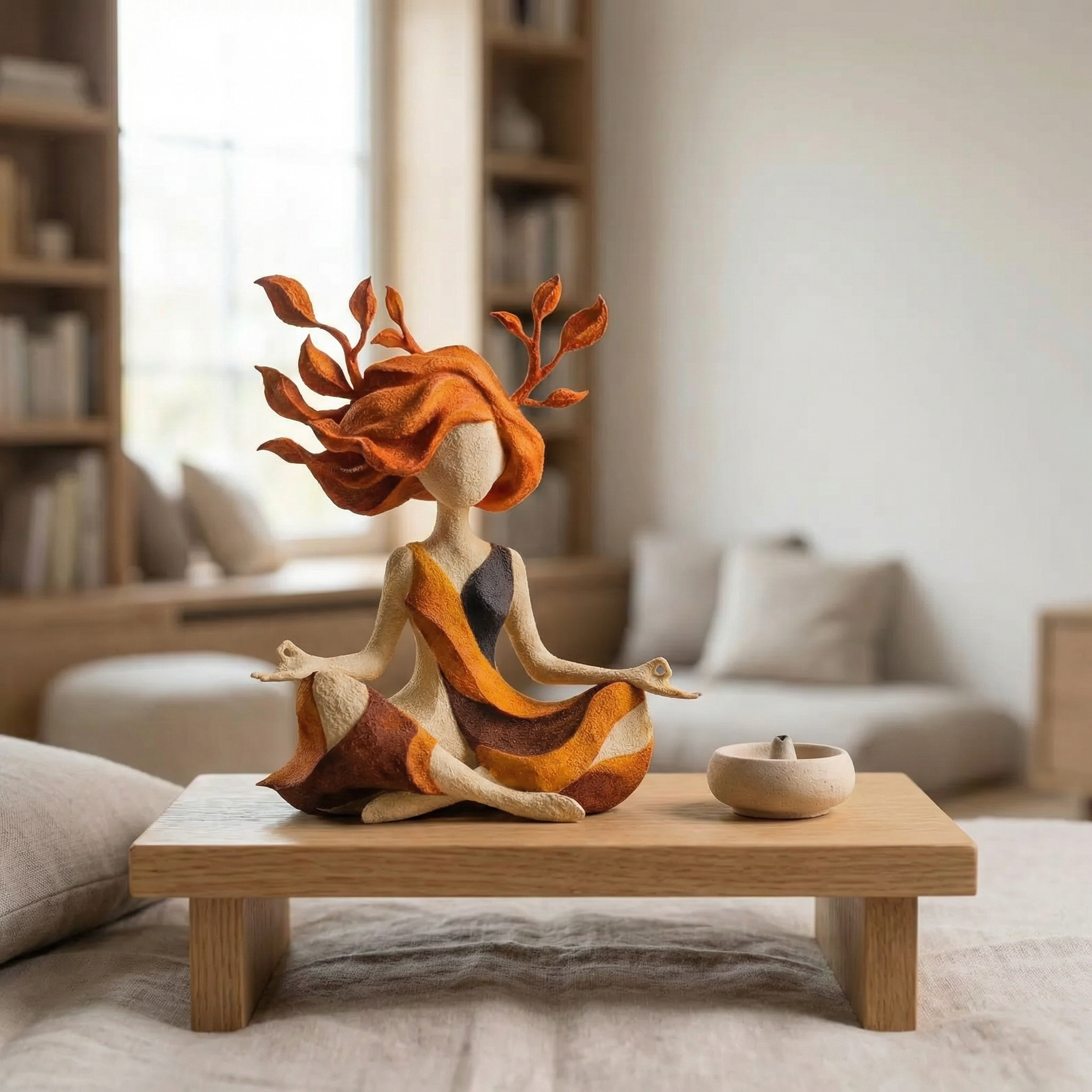 🔥 55% OFF Only Today 🧘🌱Serenity Growth | Inner Harmony Sculptural Figurine-karmazla