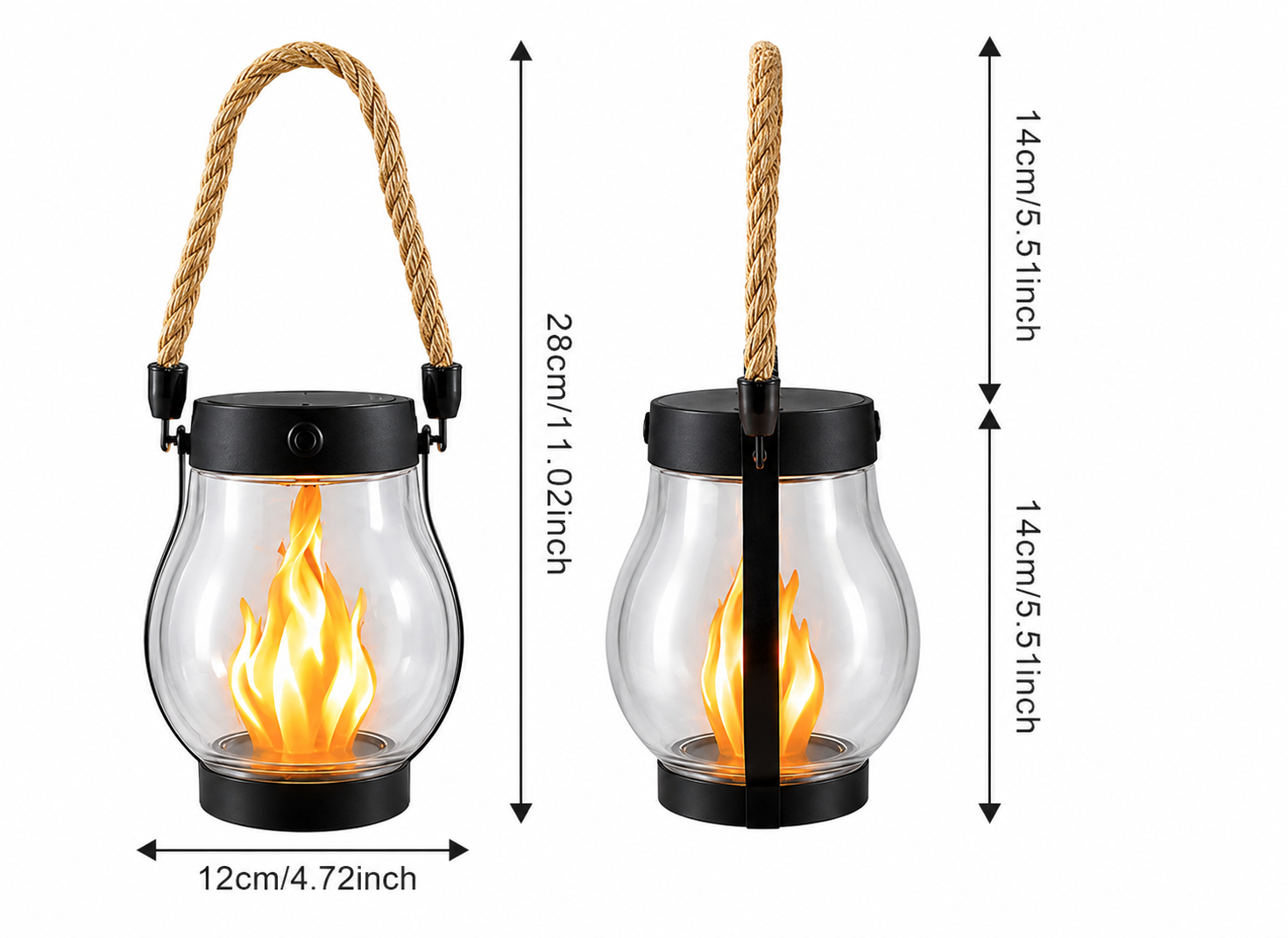 🔥 Solar Garden Lanterns – No Wiring, Auto-On at Dusk! Last Chance Before They're Gone!