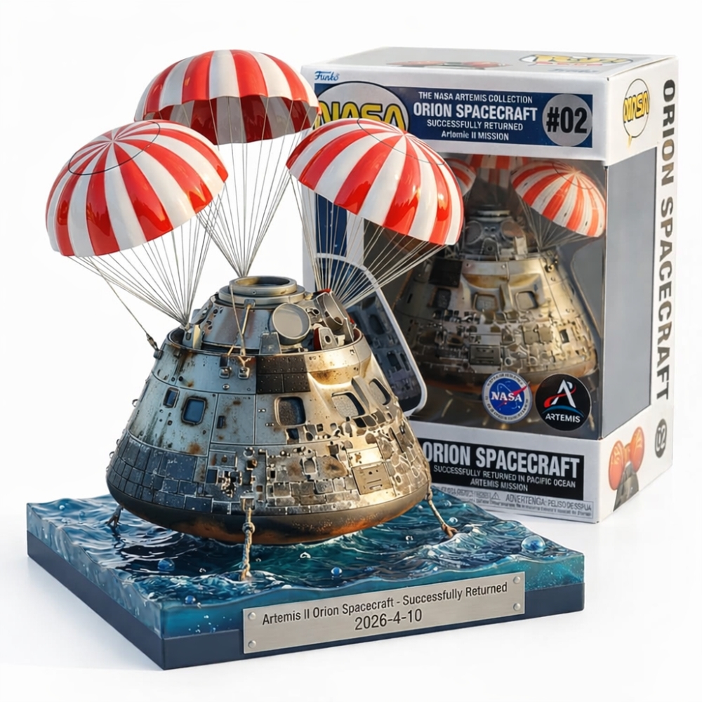 🪂Nasa Artemis Ii Orion Spacecraft Successfully Returned 2026 Pop Figure-karmazla