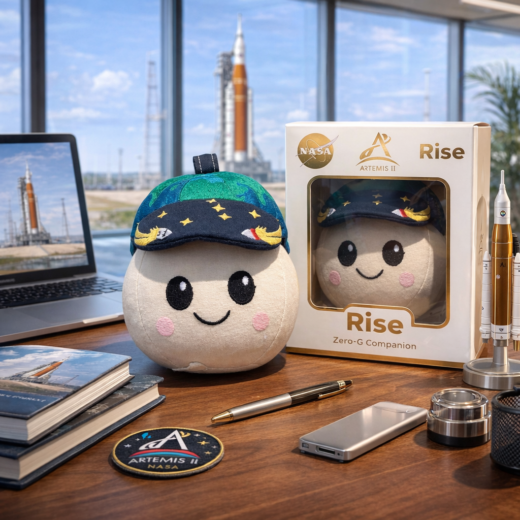 🔥Limited Edition NASA Artemis II Rise Mascot Plush-karmazla