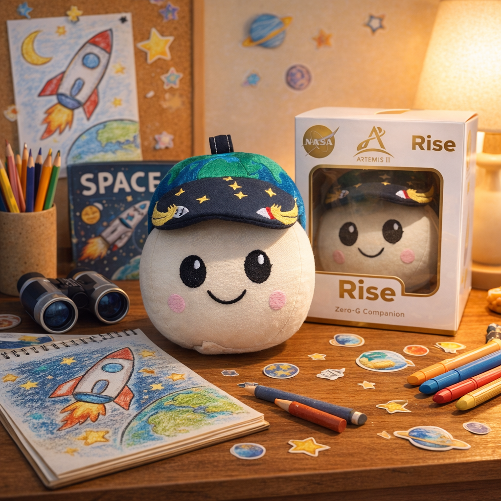 🔥Limited Edition NASA Artemis II Rise Mascot Plush-karmazla