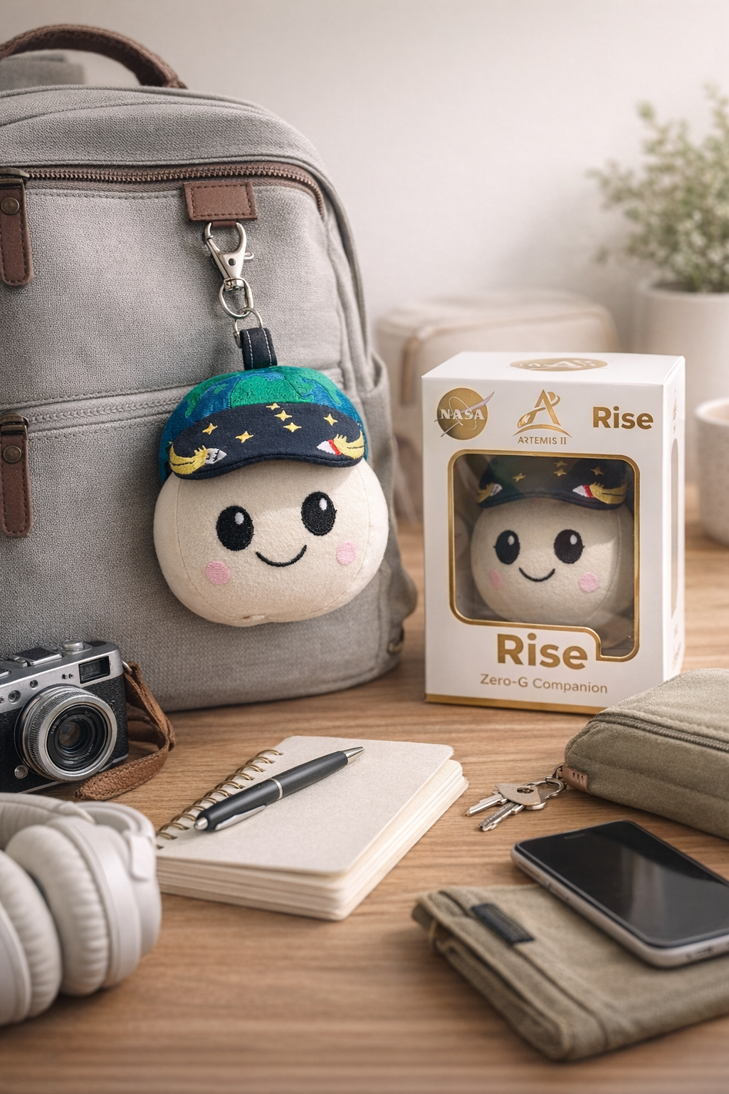 🔥Limited Edition NASA Artemis II Rise Mascot Plush-karmazla