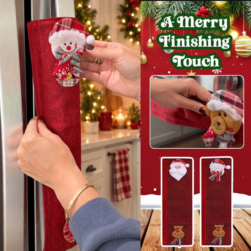🎄 Christmas Santa & Reindeer Handle Covers | Festive Holiday Decor